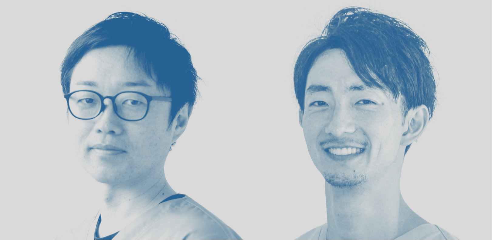 Hosts: Minamidate (left) + Okano (right)
